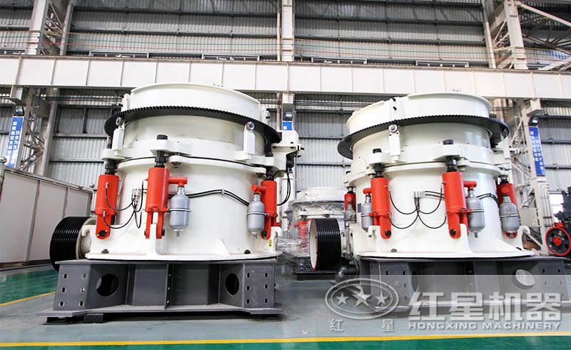 液壓圓錐破碎機，時產72-1100噸