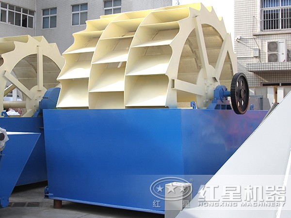 三輪全自動(dòng)水輪式洗砂機(jī) 三輪全自動(dòng)水輪式洗砂機(jī)