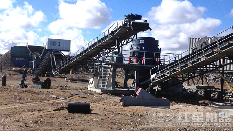 方案一制砂現場 方案一制砂現場