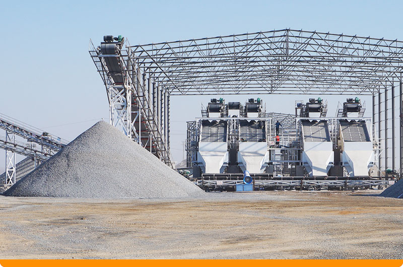 鵝卵石加工成12.13石子:顎破機+反擊破現場成品 鵝卵石加工成12.13石子:顎破機+反擊破現場成品