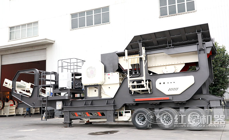 河南鵝卵石移動(dòng)破碎站,車載行走 河南鵝卵石移動(dòng)破碎站,車載行走