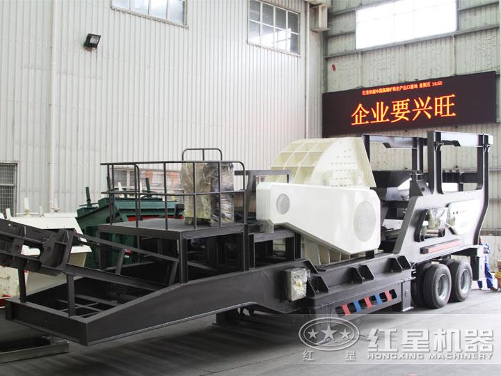 機載錘式碎石機，一次成型，減少成本40%