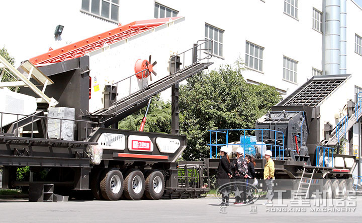 可移動破石機火熱訂購中,接待來自全國各地朋友來廠參觀 可移動破石機火熱訂購中,接待來自全國各地朋友來廠參觀