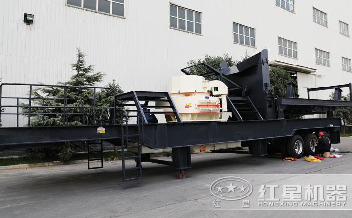 流動(dòng)鵝卵石制砂機(jī)可配多種制砂主機(jī)，型號(hào)多樣 