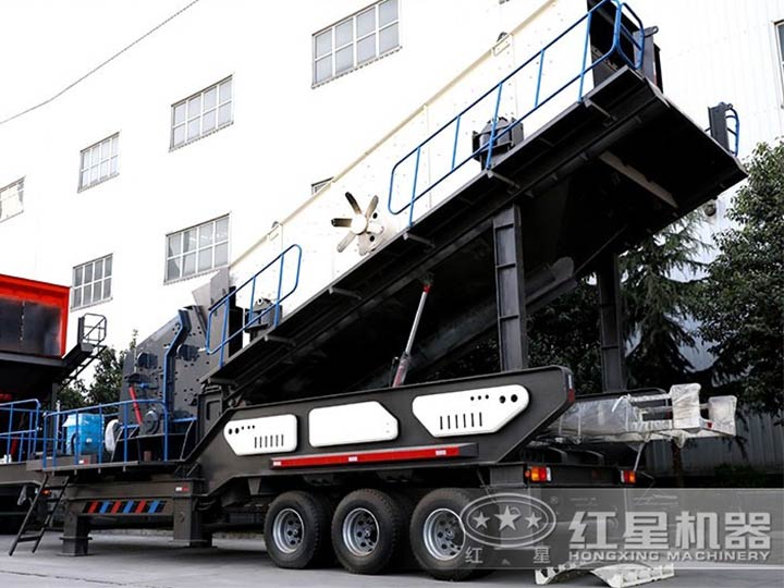 移動反擊式破碎機:針對中低硬度物料 移動反擊式破碎機:針對中低硬度物料