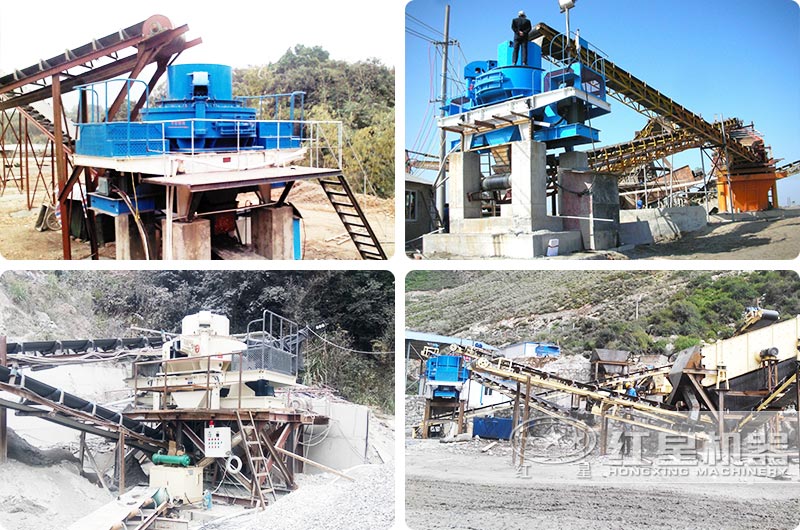 各地用戶的制砂廠生產線現場，歡迎就近考察