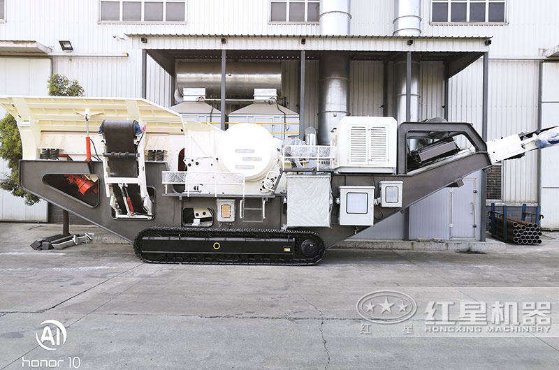 鄂破履帶流動式破碎機:給料+粗碎+傳輸 鄂破履帶流動式破碎機:給料+粗碎+傳輸