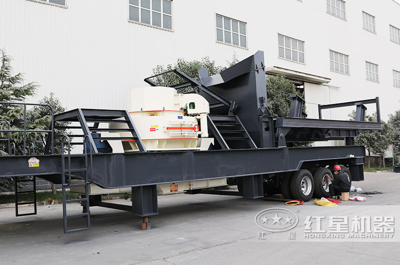 制砂篩分移動式破碎機 制砂篩分移動式破碎機