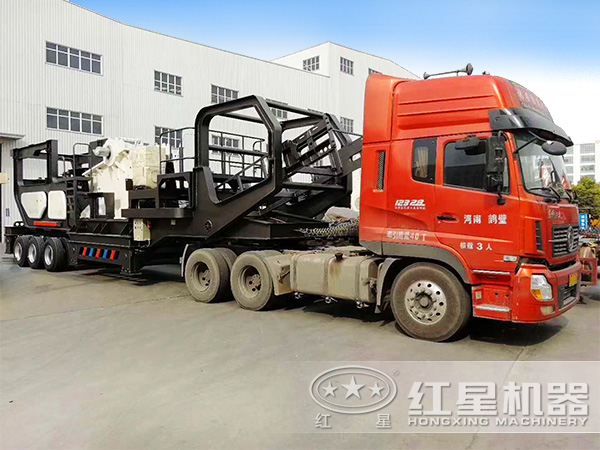 移動(dòng)碎石機(jī)發(fā)貨圖 移動(dòng)碎石機(jī)發(fā)貨圖