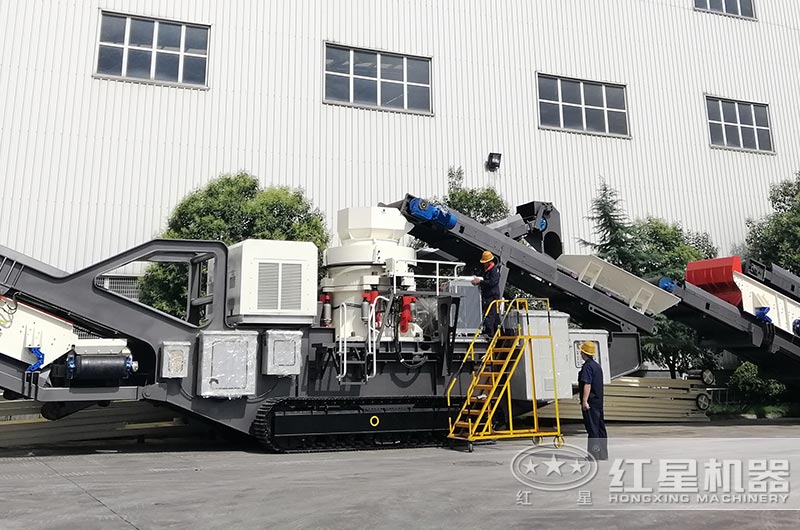 履帶式移動破碎站 履帶式移動破碎站