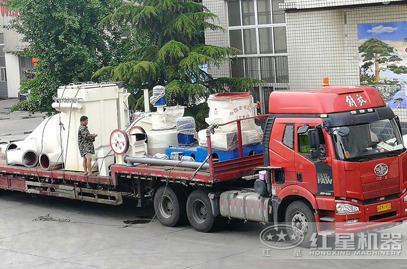 滑石磨粉生產線設備發貨 滑石磨粉生產線設備發貨