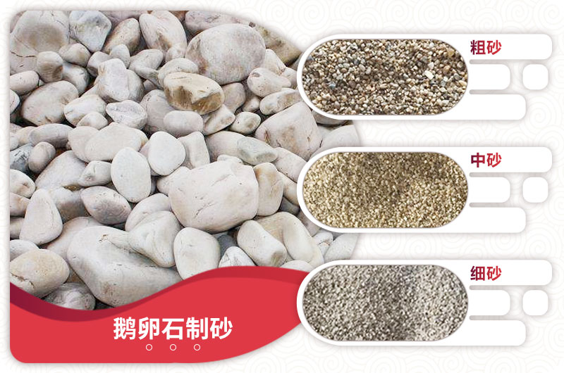 鵝卵石制砂后 鵝卵石制砂后