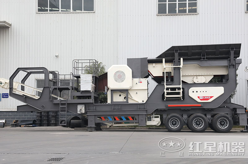 時產50噸山石移動石子機:輪胎式 時產50噸山石移動石子機:輪胎式