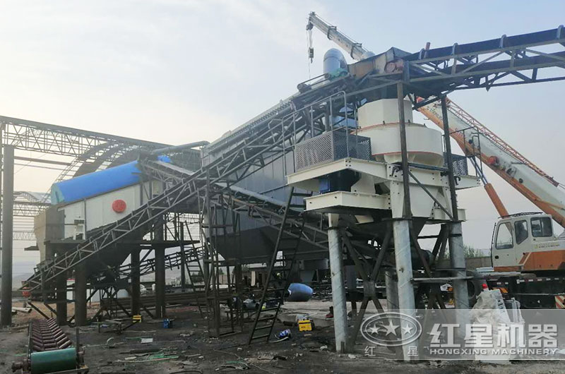 日產(chǎn)1500-2000噸河卵石制砂機(jī) 日產(chǎn)1500-2000噸河卵石制砂機(jī)