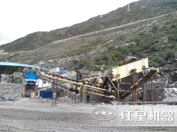 制砂生產線現場圖片 制砂生產線現場圖片