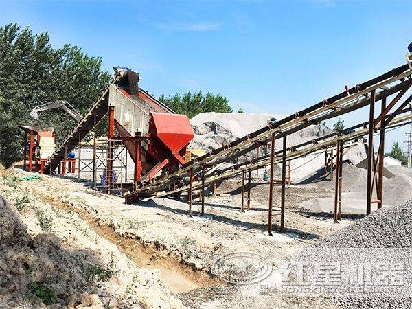 砂石料生產現(xiàn)場 砂石料生產現(xiàn)場