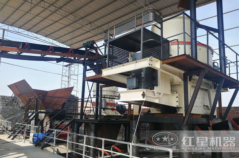 鄂破+沖擊破破碎加工現場 鄂破+沖擊破破碎加工現場