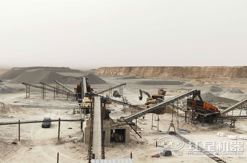 花崗巖制砂加工生產客戶現場 花崗巖制砂加工生產客戶現場