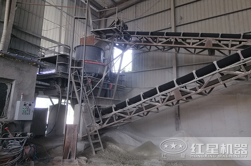 HVI制砂機加工客戶現場 HVI制砂機加工客戶現場