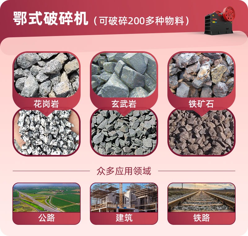 顎式破碎機(jī)用途 顎式破碎機(jī)用途